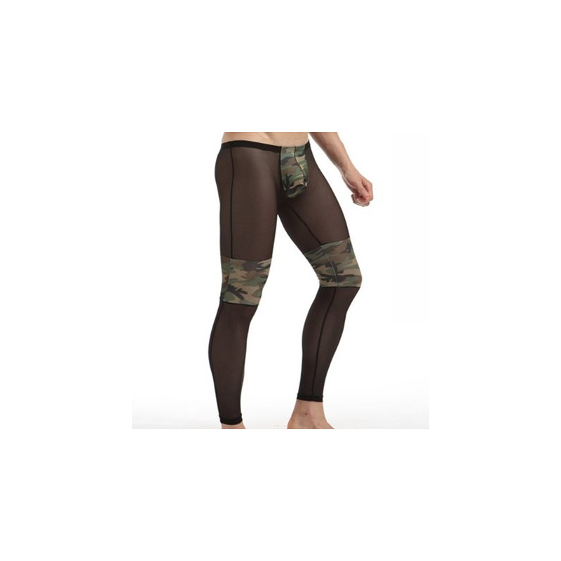 Generique Longjohn SPLICED Noir-Camouflage
